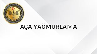 AÇA YAĞMURLAMA